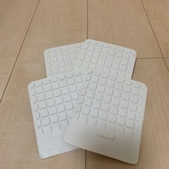 冷蔵庫下キズ凹み防止ゴムマットの画像