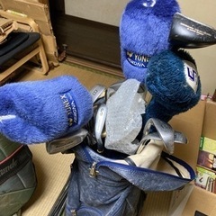ゴルフクラブセットほか　2つセットでの画像