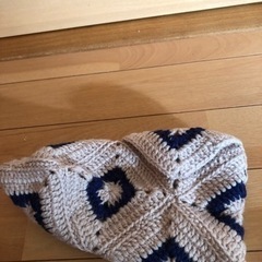 値下げ、手編みの靴下カバー2組の画像