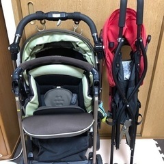 コンビ　ベビーカー とバギー　ホワイトレーベル　