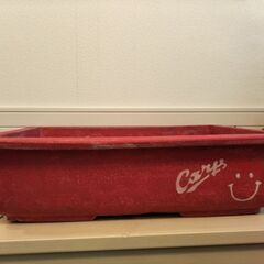 【1900円に値下げします】でかい鉢Carp
