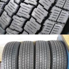 冬 キャラバン 日産純正【富山】195R15 LT 日本製グッドイヤー 195/80R15 107/105L LT 車検対応4本 中古 日産 ニッサン純正 15インチ PCD139.7の画像