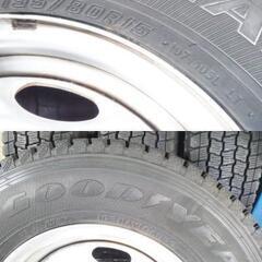 冬 キャラバン 日産純正【富山】195R15 LT 日本製グッドイヤー 195/80R15 107/105L LT 車検対応4本 中古 日産 ニッサン純正 15インチ PCD139.7の画像