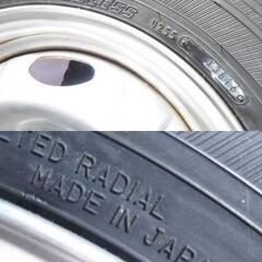 冬 キャラバン 日産純正【富山】195R15 LT 日本製グッドイヤー 195/80R15 107/105L LT 車検対応4本 中古 日産 ニッサン純正 15インチ PCD139.7の画像