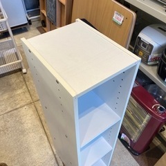 スリム カラーボックス 隙間収納 本棚 収納棚 幅22.5の画像