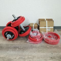 1/12済 FIGHTING ROAD ファイティングロード ダンベルプレート 5Kg×6