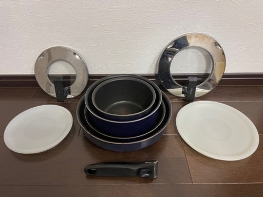 中古品 ティファールと小型マルチホットプレート