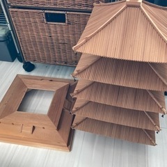 A1248 五重の塔　興福寺　1/75 木製模型の画像