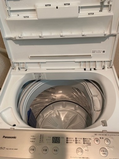 Panasonic 2019年製　5.0キロ洗濯機