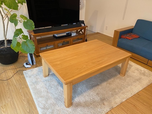 ◉美品：北欧系家具調こたつ（目黒区）◉