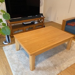 ◉美品：北欧系家具調こたつ（目黒区）◉