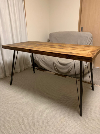 【早い者勝ち、値下げ】関家具　ノットアンティークス　クラッシュゲート　ダイニングテーブル　フランク3