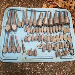 釣りのおもりアソート全部まとめて。