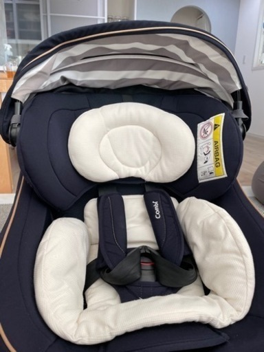(お話中)コンビ　チャイルドシート　エッグショックJG600 ネイビー赤ちゃん本舗限定色クルムーヴ　スマートISOFIXシリーズ
