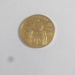 ビリケンコイン大きさ3センチ重さ15グラム
通天閣で購入したコイ...