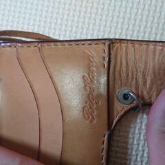 希少 ビッグハンド コードバン 馬レザー ウォレットの画像
