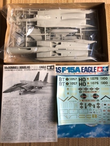 Ｆ１５イーグル、タミヤ社製。
