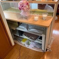 食器棚　カウンターの画像