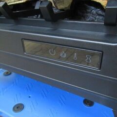 JAKN3501/1ヶ月保証/電気ストーブ/ファンヒーター/温風機/暖房器具/暖炉型/リモコン付き/QVCジャパン/DFI-5010/良品/美品/中古品/の画像