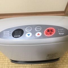 リンナイ　プロパンガス用ガスファンヒーター　RC1154-Eの画像