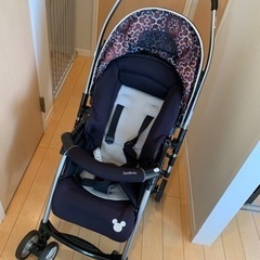 【売却済み】ミッキー柄　A型ベビーカー