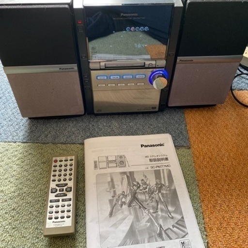 コンポ Panasonic   SC-PM77MD