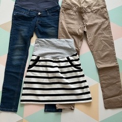 マタニティパンツ　スカート　美品