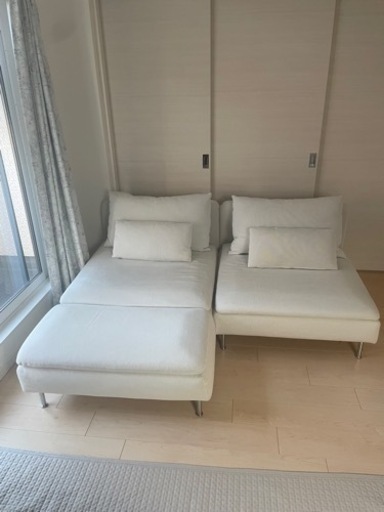 早い者勝ち！元値8万円程のIKEA大人気ソファー、ソーデルハムンがこの価格！！  元値は約8万円です！激安でお譲り致します！