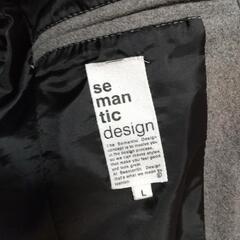 古着！semanticdesignジャケットLの画像