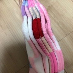 新品　靴下3足　女児の画像