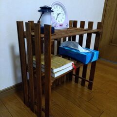 【バンドメイド】すのこで作った棚！の画像