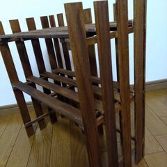 【バンドメイド】すのこで作った棚！の画像