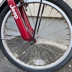 【決まりました】折りたたみ　自転車　Jeepの画像