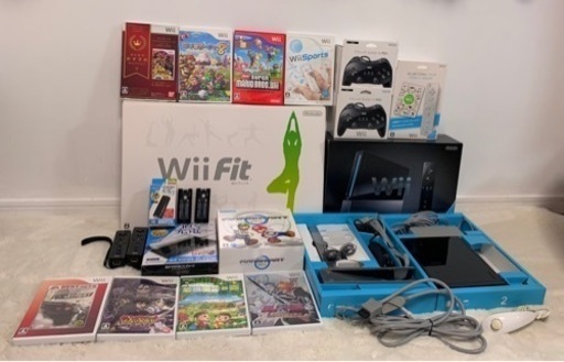 Wii、Wii Fit、Wiiソフト、コントローラー等