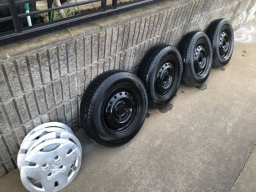 145/80/12バリ山　４本セット