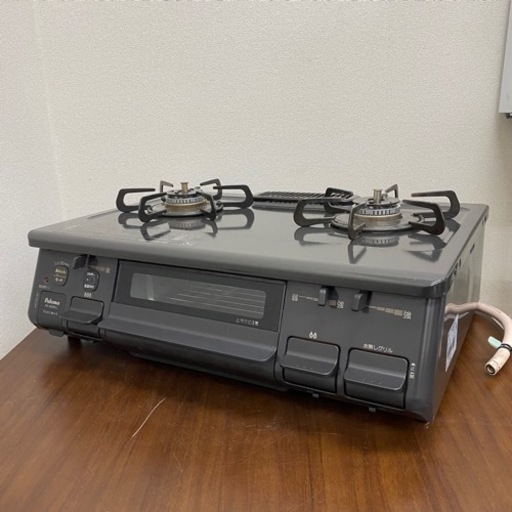 1/18 終【高年式】2020年製 Paloma ガステーブル PA-S42B-1L 左強火 都市ガス用 ガスコンロ ガステ 料理 調理 パロマ 菊倉MZ