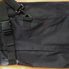 【ほぼ新品】ジュニア用スキーケースバック黒140cmまで（一部難）の画像