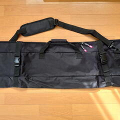 【ほぼ新品】ジュニア用スキーケースバック黒140cmまで（一部難）