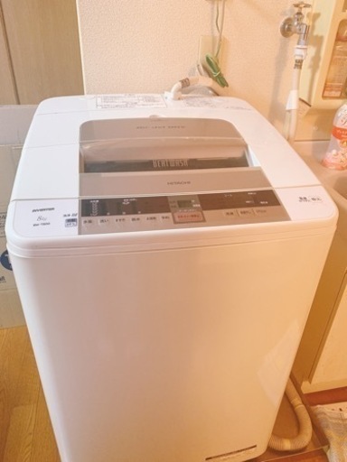 お譲り先決まりました?‍♀️洗濯機　8.0kg　日立HITACHI　家電　全自動洗濯機　概要欄必読！?‍♀️