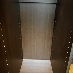 ロッカー　木製　引き出し付きの画像