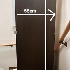 ロッカー　木製　引き出し付き