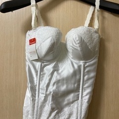 ［おまけ付き］☆美品☆ブライダルビスチェ、パンツ、ベール、グロー...