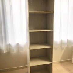 【美品】 ニトリ カラーボックス Nカラボ 5段(ホワイトウォッシュ)の画像