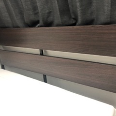 IKEAほぼ未使用ダブルベッドの画像
