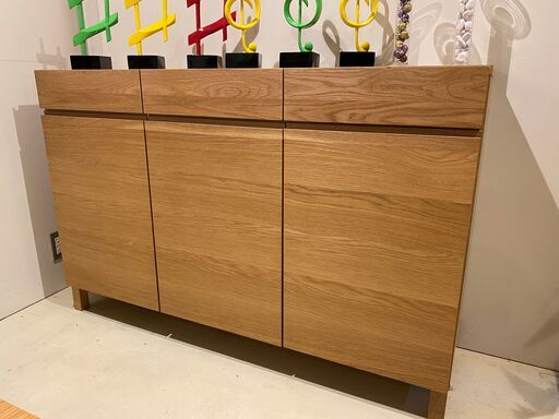 宇都宮でオシャレな家具を探すなら『オトワリバース！』サイドボード 高野木工 ナチュラル キャビネット 美品 中古品