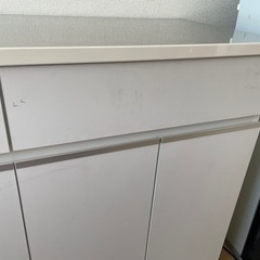 【人気インテリア】キッチン　ゴミ箱収納棚　の画像