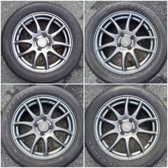 【中古品】１５インチ 中古ホイール & スタッドレスタイヤ ZEETEX 185/55R15 2015年の画像