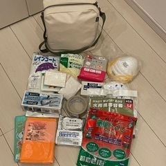 防災セット・非常用持ちだし袋