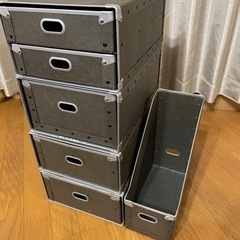 無印の硬質パルプボックス
