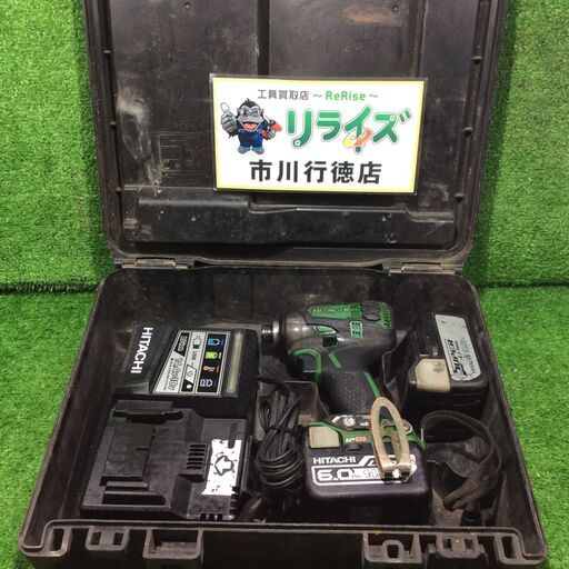 日立工機 WH14DDL2 コードレスインパクトドライバー【リライズ市川行徳店】【店頭取引限定】ITKLNPVX9R7G【中古】